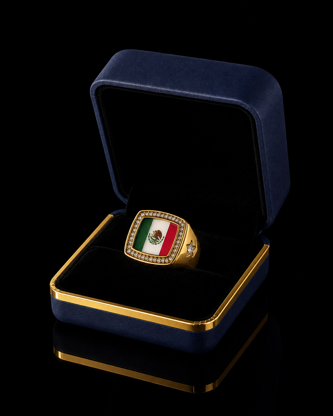 Mexico Gold Ring – Elegant Mexican Inspired Gold Jewelry