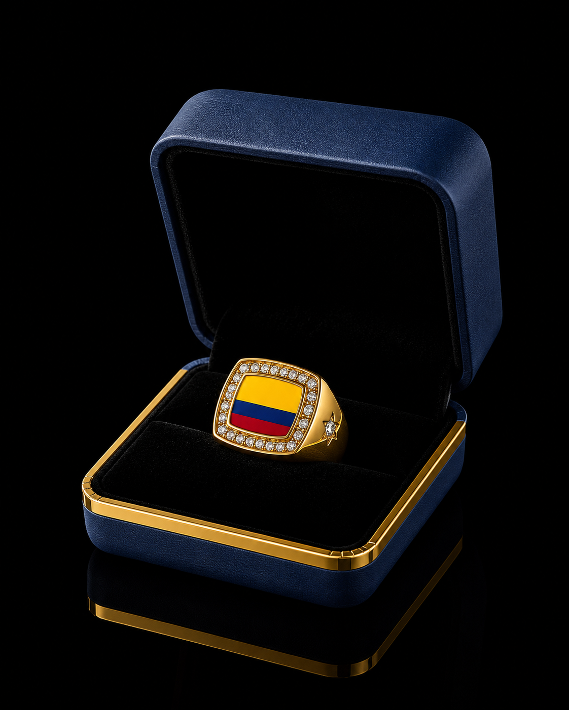 Colombia Gold Ring – Elegant Colombian Inspired Gold Jewelry
