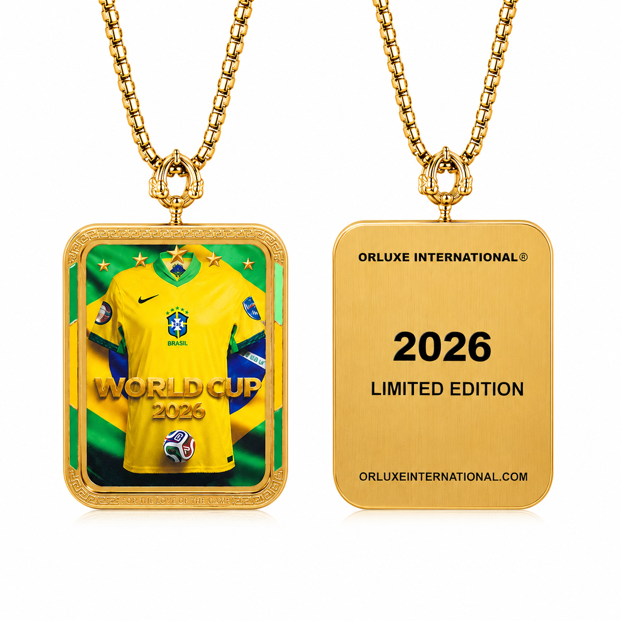 Brazil Gold Pendant