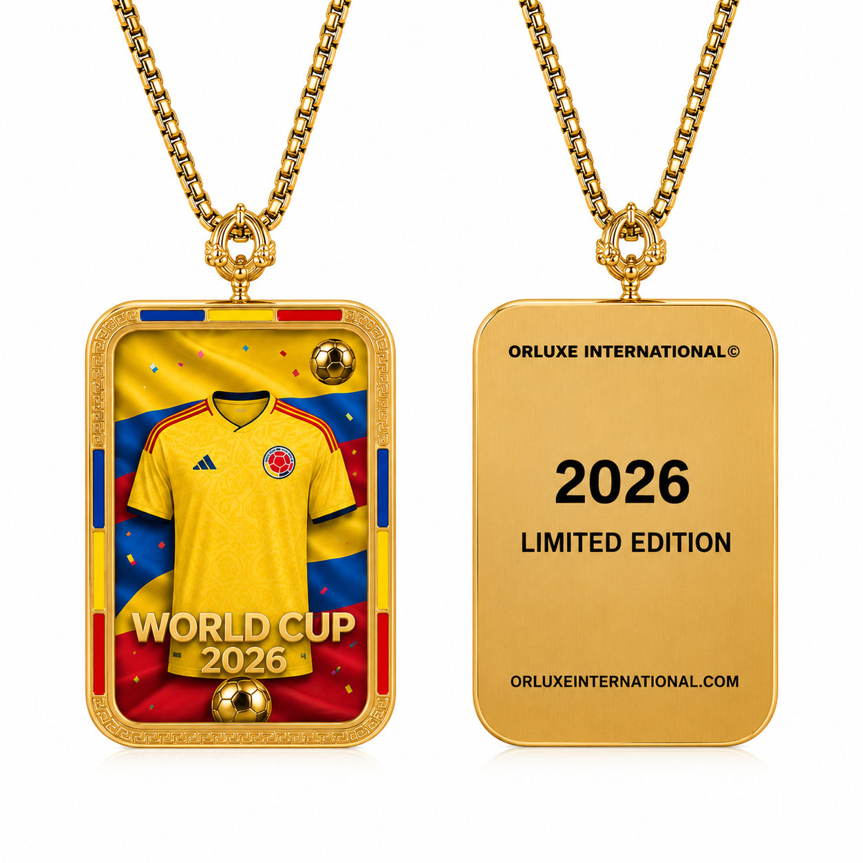 Colombia Gold Pendant