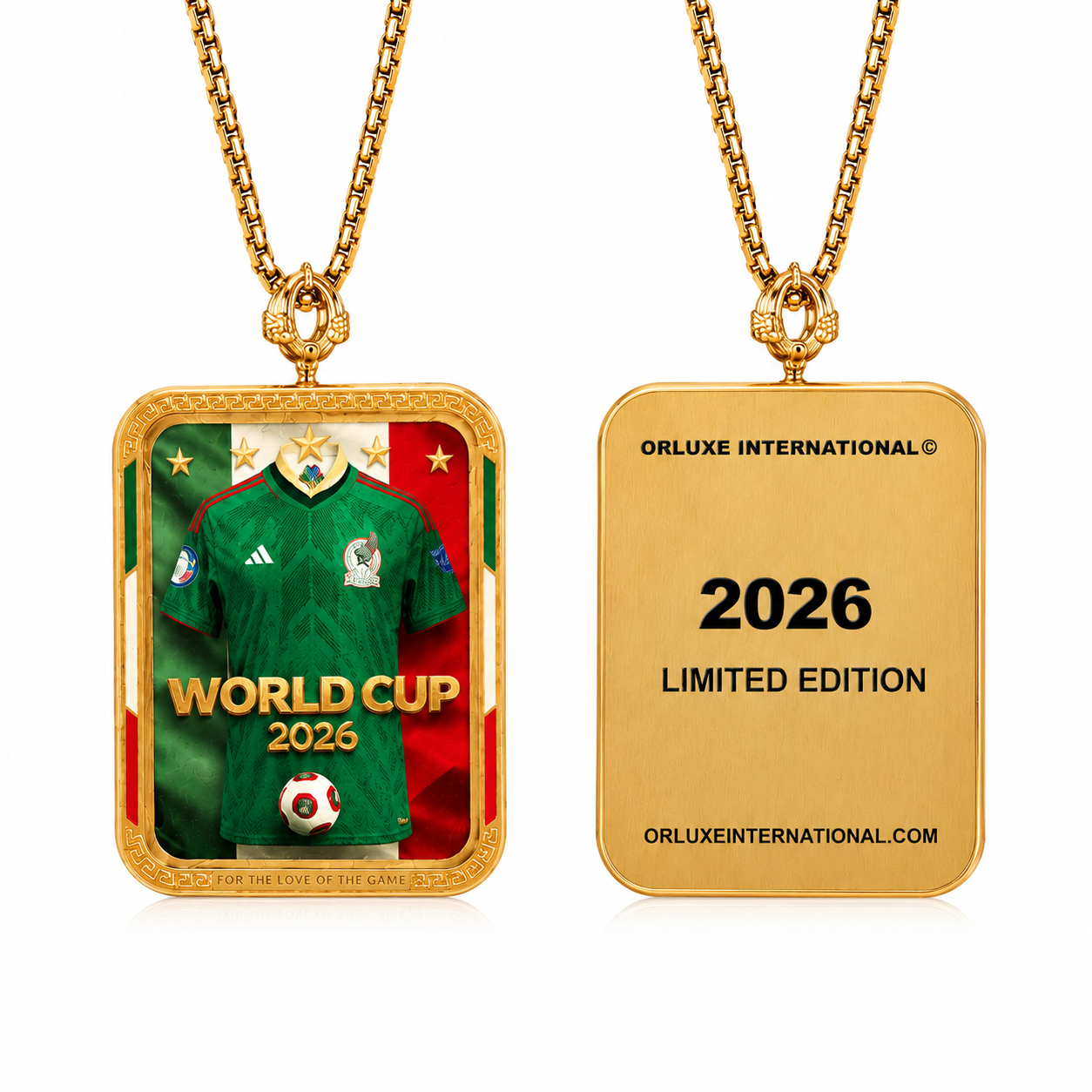 Mexico Gold Pendant